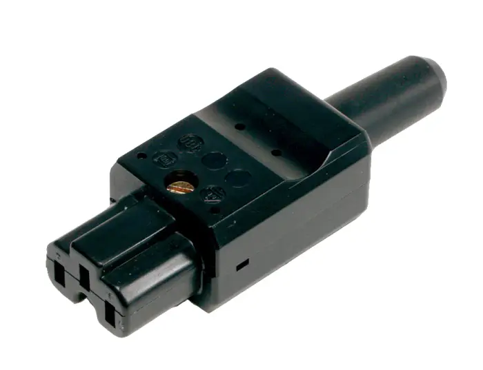 Mains connector IEC C15 10A 250VAC @ electrokit (1 of 1)