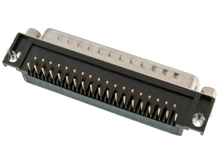 D-SUB 37 pol hane PCB @ electrokit (2 av 2)