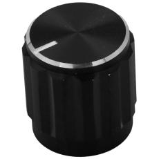 Ratt ø15x16 aluminium svart @ electrokit