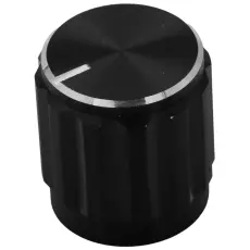 Ratt ø15x16 aluminium svart @ electrokit