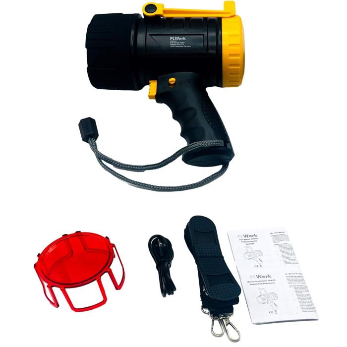 Ficklampa hammer 470 + 1590lm 4400mAh Li-Ion USB-C @ electrokit (13 av 13)