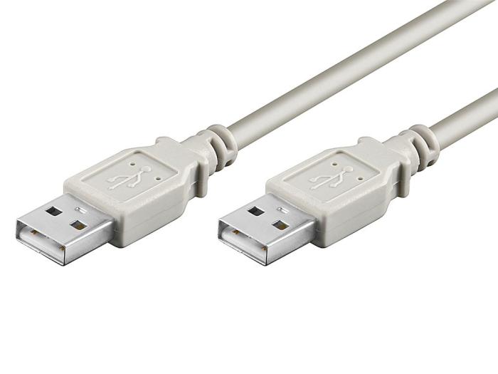 USB-kabel A-hane - A-hane 3m @ electrokit (1 av 1)