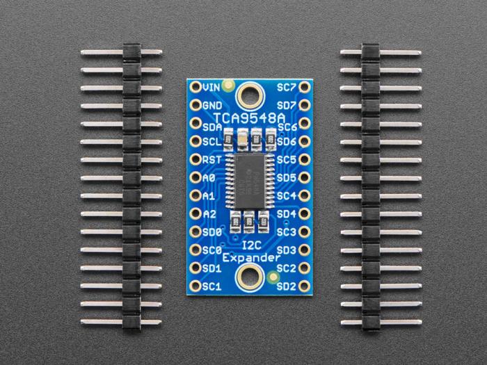8-kanal multiplexer TCA9548A - I2C @ electrokit (2 av 4)