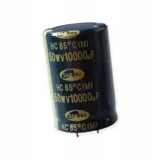 Elektrolytkondensator 10000uF 50V 85C &oslash;30x45mm snap-in 2000h @ electrokit