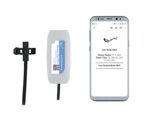 Lascar Wireless Alert TP P - WiFi &ouml;vervakning r&ouml;rtemperatur @ electrokit