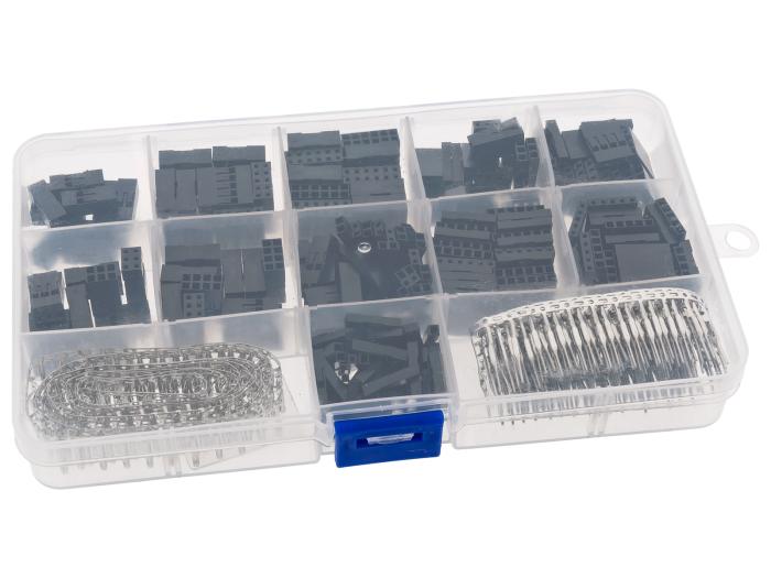 Kontaktdonssats Dupont testsladd hona/hane 620st @ electrokit (1 av 2)
