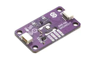 BME680 milj&ouml;sensor-modul - Qwiic @ electrokit