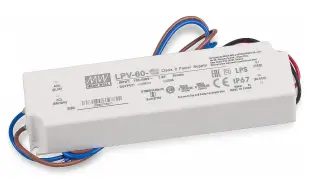 Nätaggregat 24V 2.5A 60W LPV-60-24 @ electrokit