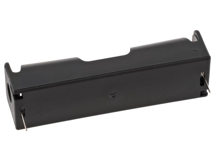 Batterihållare 1x18650 PCB stift @ electrokit (3 av 4)