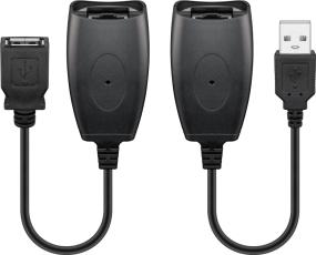 USB förlägnings adapter 40m CAT kabel @ electrokit