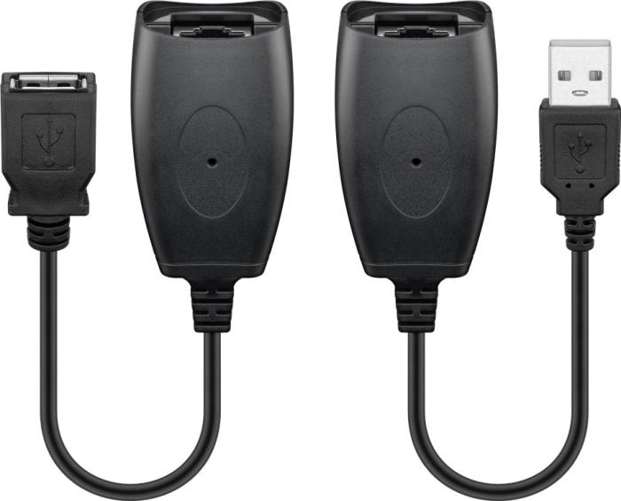 USB förlägnings adapter 40m CAT kabel @ electrokit (1 av 2)