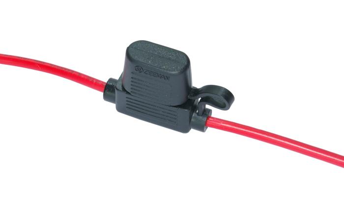 MIDI Blade fuse holder 20A with cable @ electrokit (1 of 2)