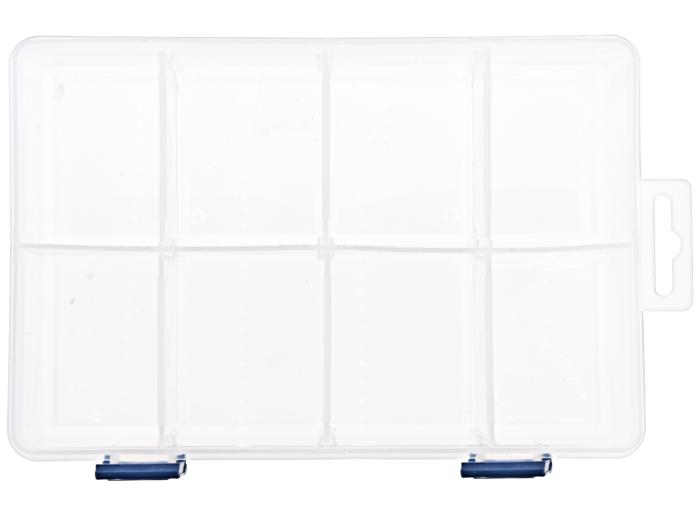 Förvaringslåda 225 x 140 x 45mm 2 fack @ electrokit (2 av 2)