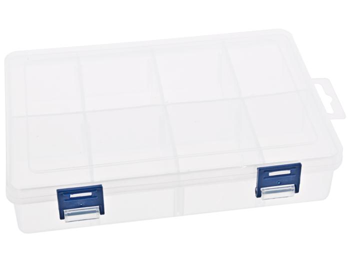 Förvaringslåda 225 x 140 x 45mm 2 fack @ electrokit (1 av 2)