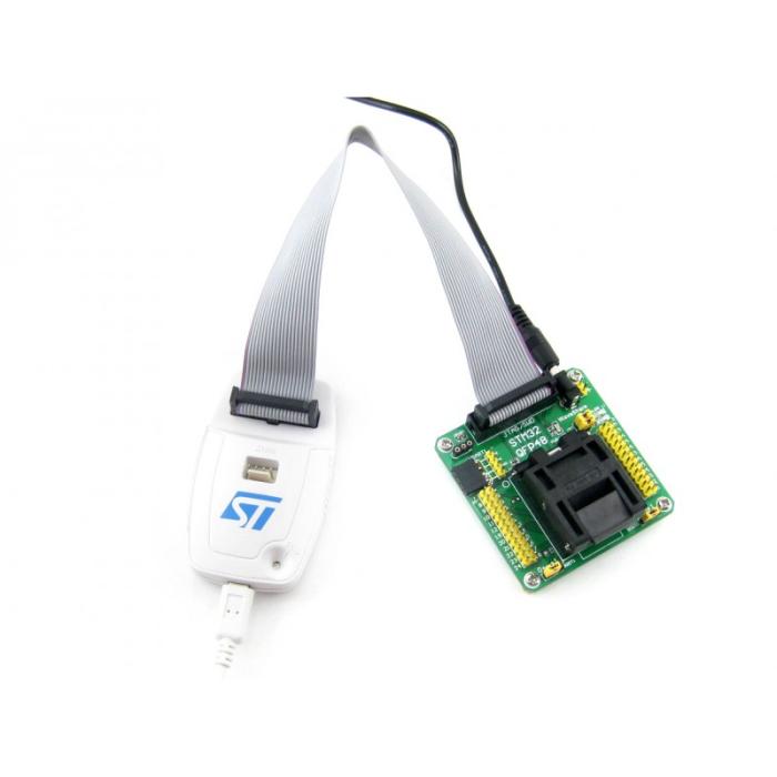 STM32-QFP48 Programmer Adapter @ electrokit (5 of 8)