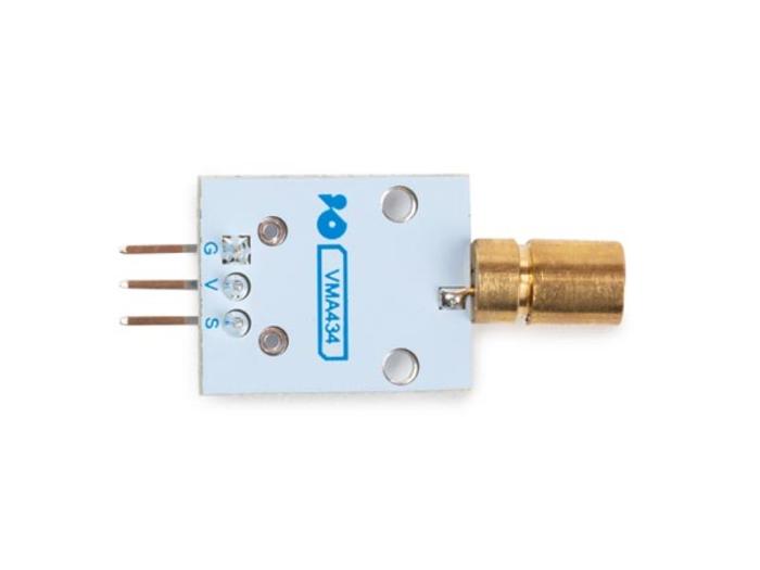 Röd laser modul 650 nm @ electrokit (3 av 3)