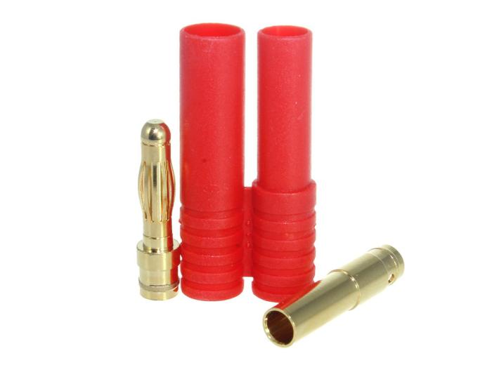 HXT strömkontakt 4mm 32(70)A hane/hona @ electrokit (2 av 2)
