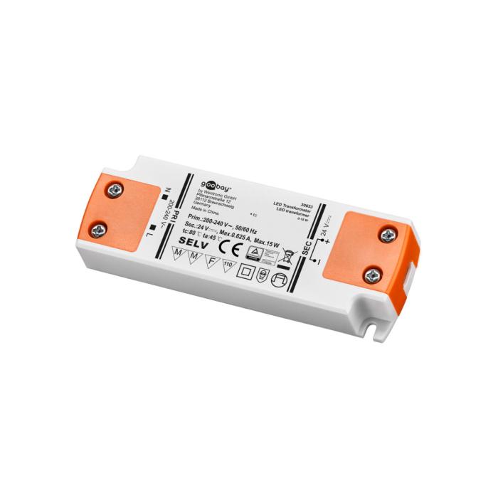 Power supply for LED 24V (DC) 15W @ electrokit (1 of 1)