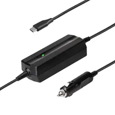 USB-C PC car charger 65W @ electrokit