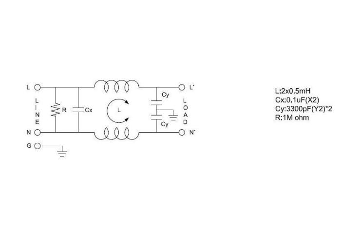 EMI Filter 10A 250VAC @ electrokit (3 of 3)