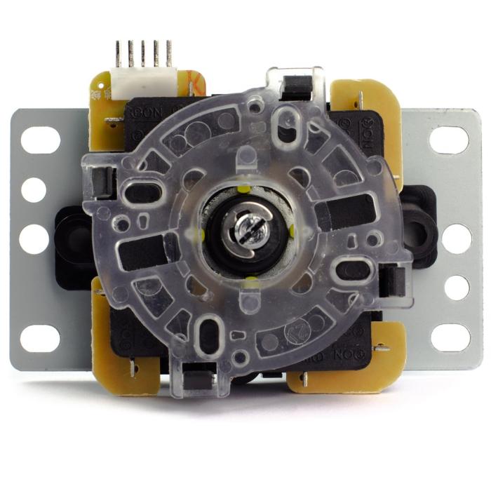Joystick arkad kort handtag svart @ electrokit (2 av 2)
