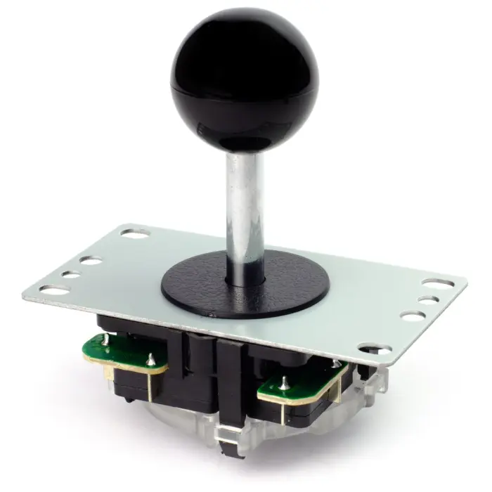 Joystick arcade short handle black @ electrokit (1 of 2)