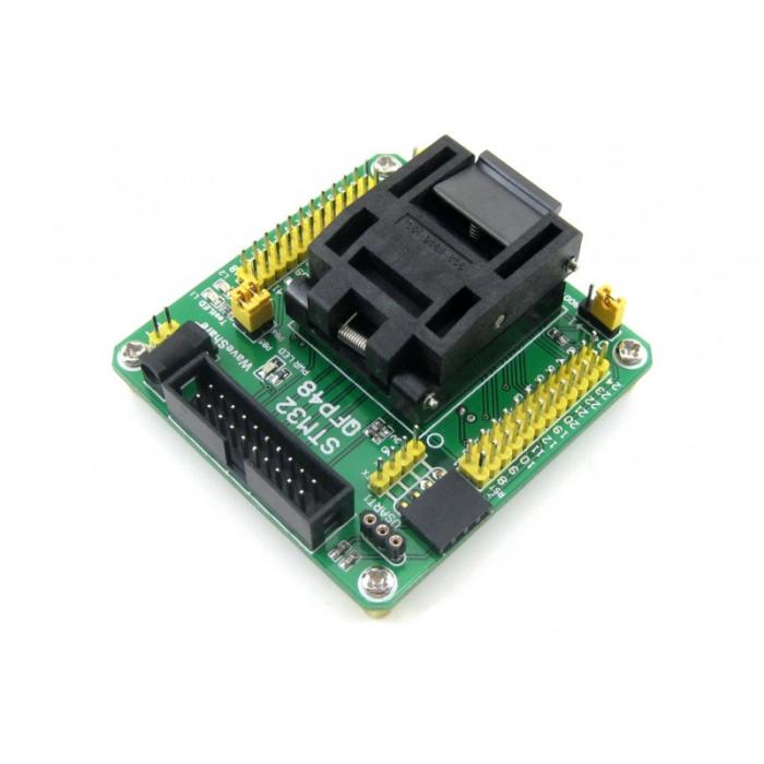 STM32-QFP48 Programmer Adapter @ electrokit (6 of 8)