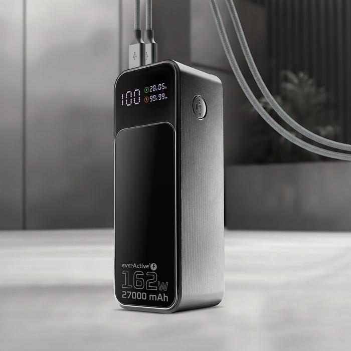 Powerbank 27000mAh USB-C PD + USB-A 162W @ electrokit (12 av 16)