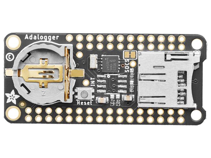 Adalogger Featherwing RTC+SD @ electrokit (1 av 5)