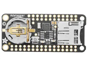 Adalogger Featherwing RTC+SD @ electrokit