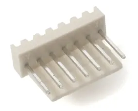 Kontakt 2510-7AW PCB 2.54mm 7-pol vinklad @ electrokit