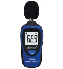 Ljudnivåmätare decibelmätare 30-130dB @ electrokit