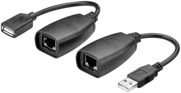 USB förlägnings adapter 40m CAT kabel @ electrokit (2 av 2)
