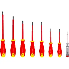 Insulated Screwdriver Set 1000VAC 8pcs @ electrokit