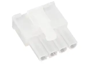 Kontakthus Mini-Fit Jr hona 1x4p @ electrokit