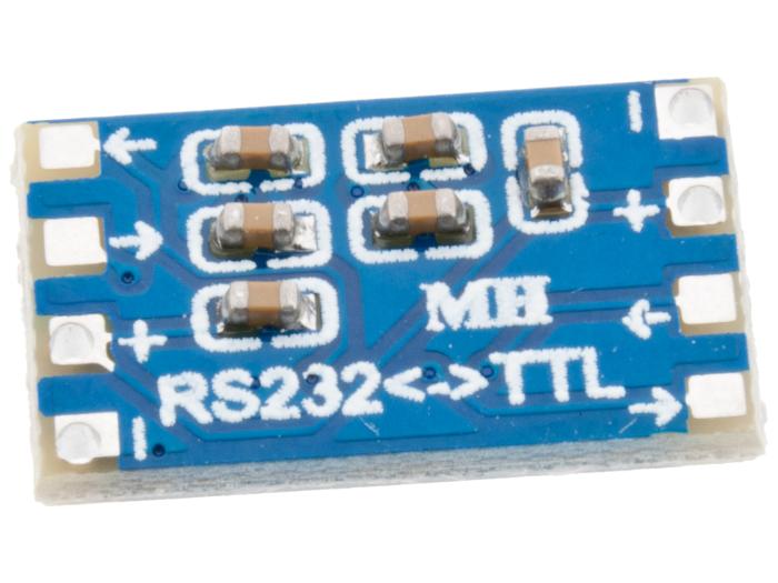 Nivåomvandlare 2 kanaler Tx/Rx MAX3232 @ electrokit (2 av 2)