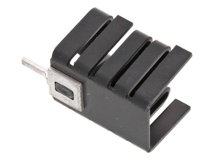 Kylfläns TO-220 19.5x13x13mm klämfäste @ electrokit (2 av 3)