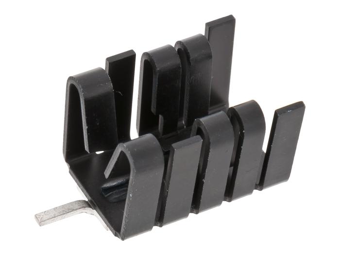 Kylfläns TO-220 19.5x13x13mm klämfäste @ electrokit (1 av 3)