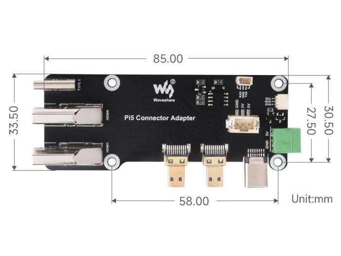 2x HDMI bridge for Raspberry Pi 4/5 @ electrokit (6 of 6)