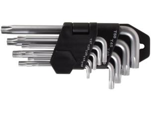 Torxnyckel-set 9 delar @ electrokit