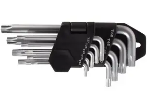 Torxnyckel-set 9 delar @ electrokit