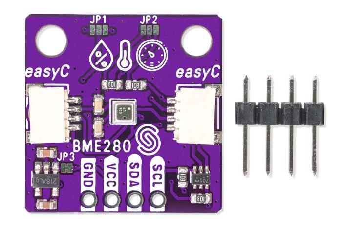 Sensor för temperatur, luftfuktighet och tryck BME280 - Qwiic @ electrokit (4 av 4)
