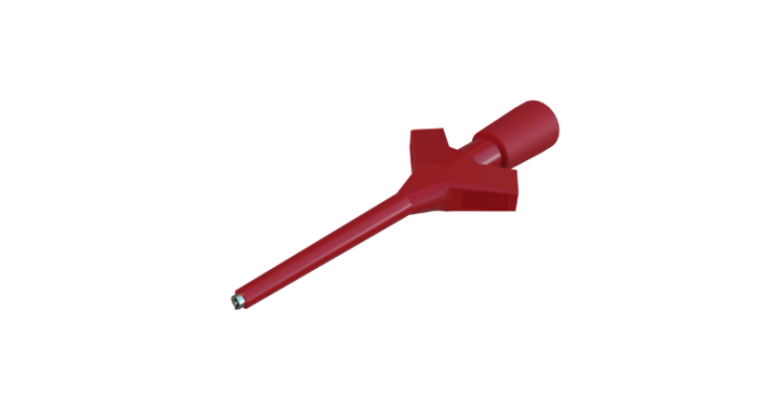 Mini gripper 52mm with dupont-connector red @ electrokit (1 of 2)