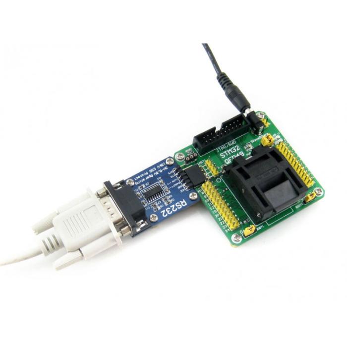 STM32-QFP48 Programmer Adapter @ electrokit (7 of 8)