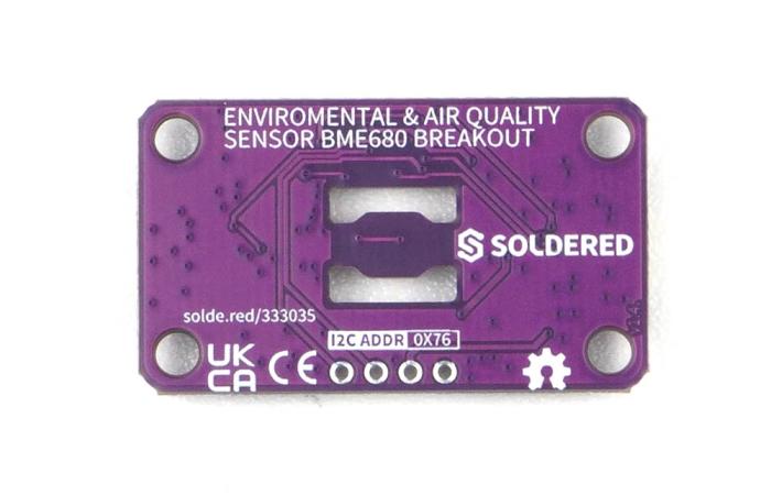 BME680 miljösensor-modul - Qwiic @ electrokit (3 av 4)