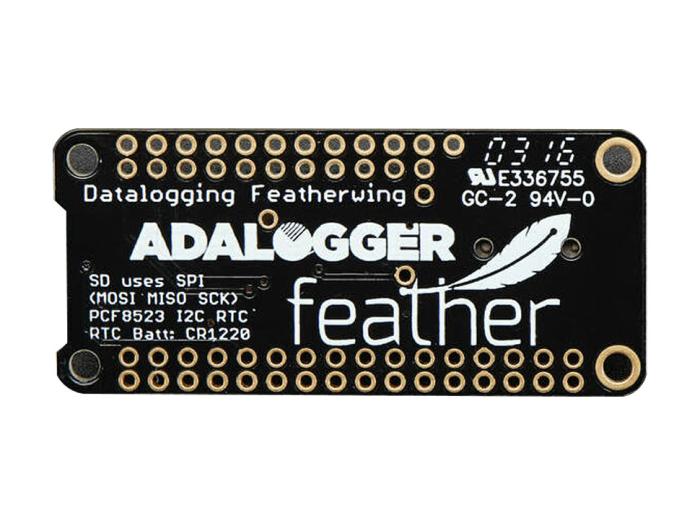 Adalogger Featherwing RTC+SD @ electrokit (2 av 5)