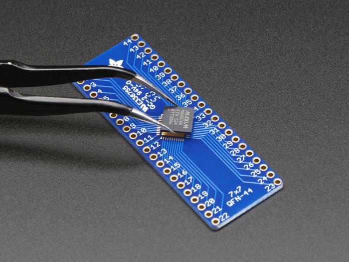 Adapterkort QFN-44 / TQFP-44 - DIP-44 @ electrokit (3 av 3)