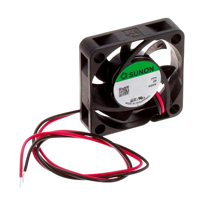 Fläkt 40x40x10mm 12VDC 23dBA 12m³/h @ electrokit (1 av 1)