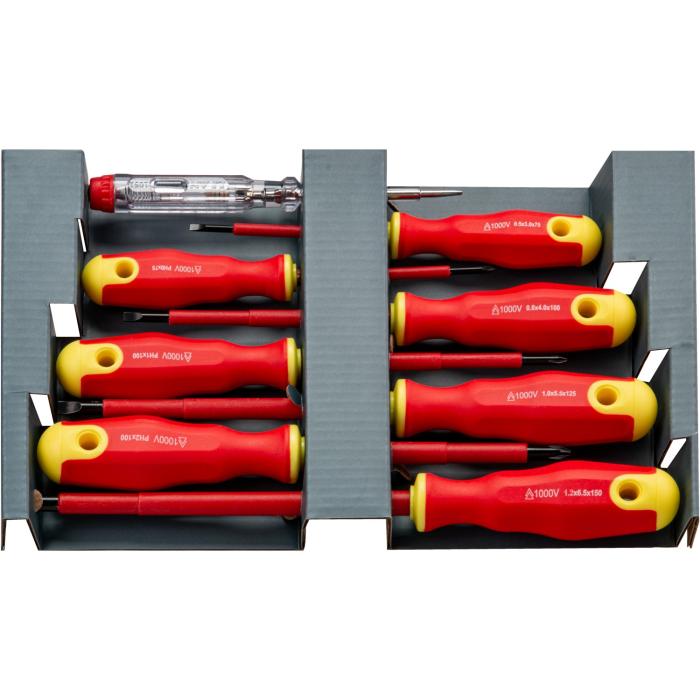 Insulated Screwdriver Set 1000VAC 8pcs @ electrokit (2 of 3)