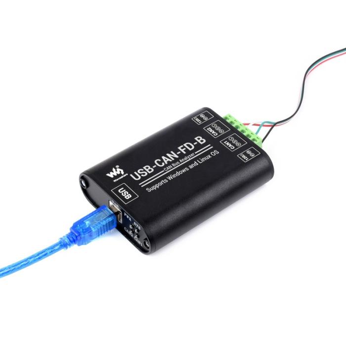 CAN-Bus FD analyzer 100Kbps-5Mbps, USB, Linux+Win-version @ electrokit (6 av 7)